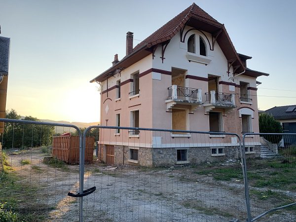 destruction de la Villa Bellevue