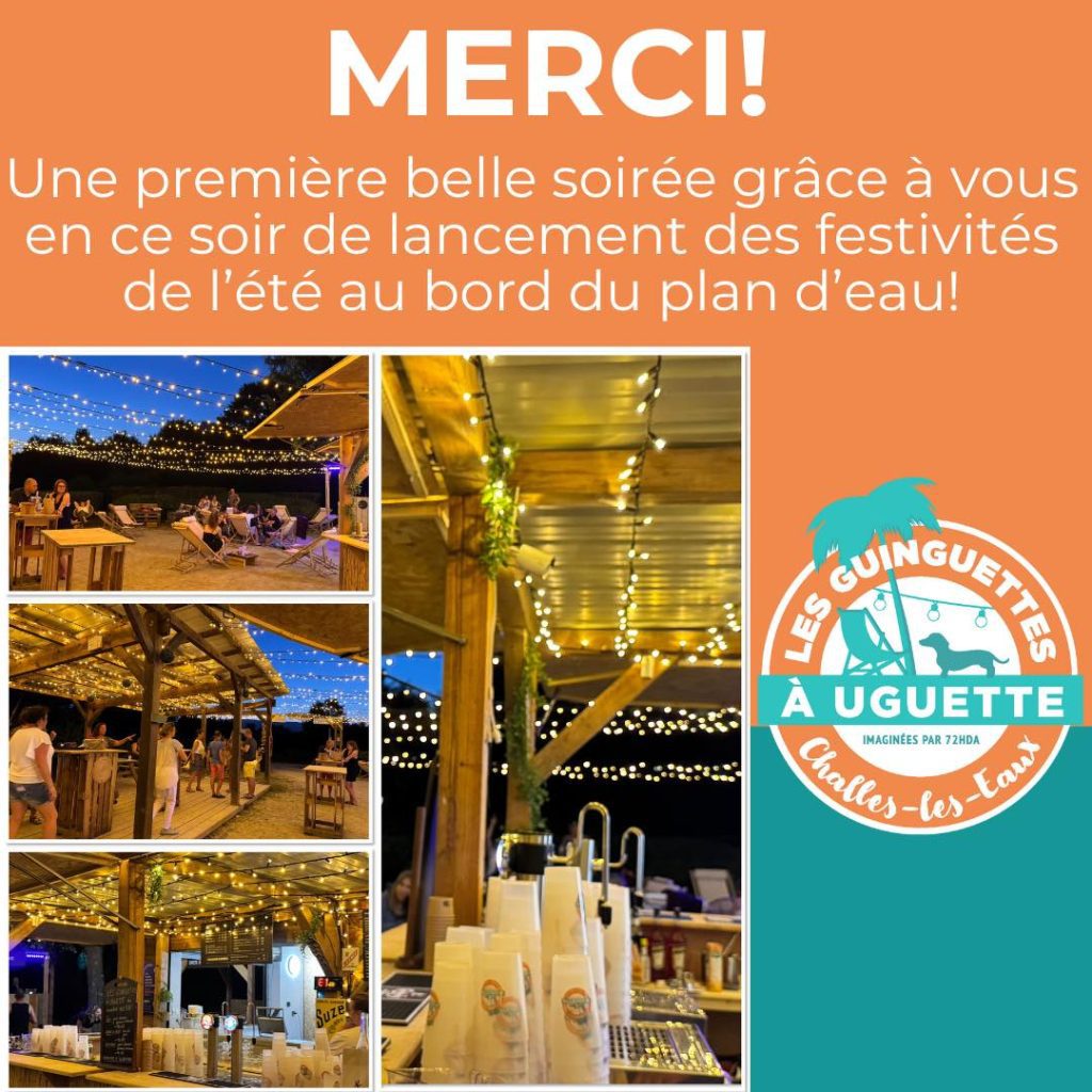 Ginguette à Uguette Challes Les Eaux