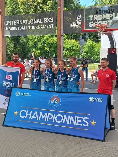 La Ravoire Challes Basket 3 Les Championnes de Challes Basket en 3x3