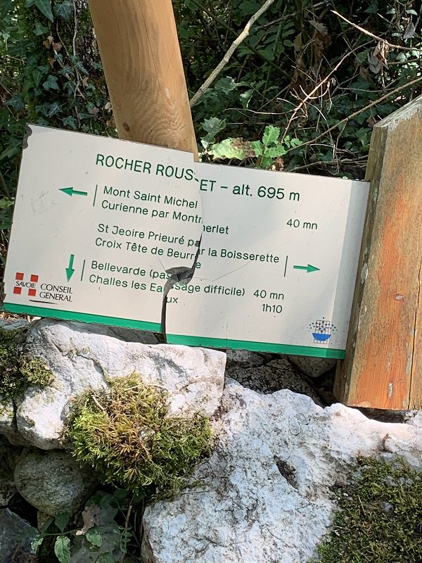 Randonnée Saint Michel Challes Les Eaux 71